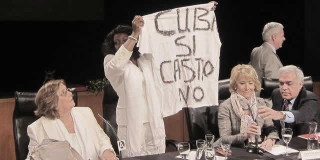 García-Margallo promete a Berta Soler defender la Posición Común si no hay avances en derechos humanos