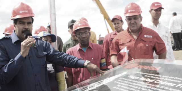 Maduro y los obreros