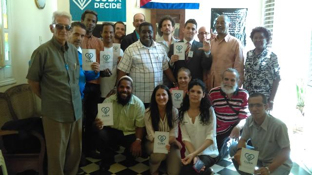Solo algunos miembros de la Sociedad Civil Independiente lograron llegar a la entrega del “Primer Premio Oswaldo Payá Libertad y Vida” en La Habana, Cuba